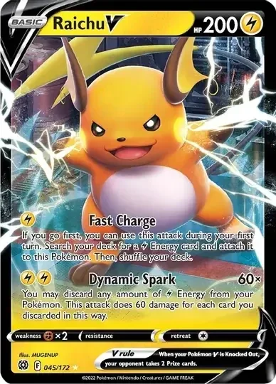 Brilliant Stars  045/172 Raichu V