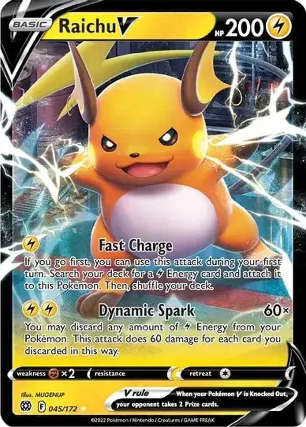 Brilliant Stars  045/172 Raichu V