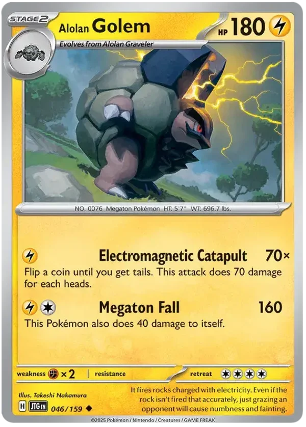 Journey Together  046/159 Alolan Golem