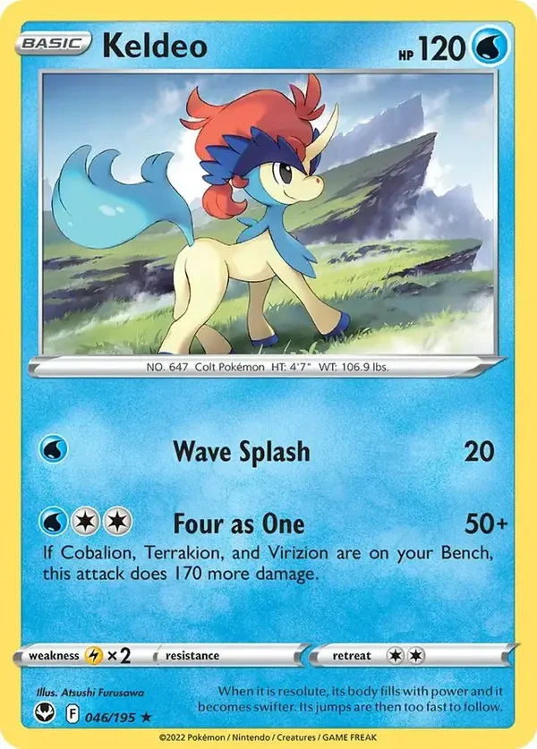 Silver Tempest  046/195 Keldeo