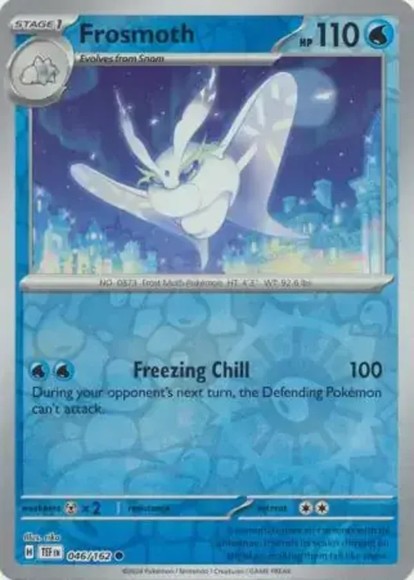 Temporal Forces  046/162 Frosmoth Rev Holo