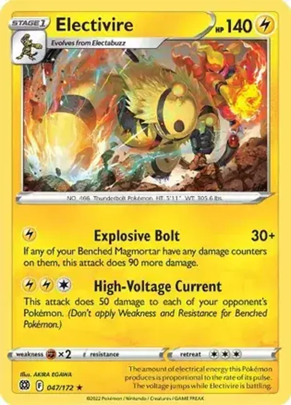 Brilliant Stars  047/172 Electivire