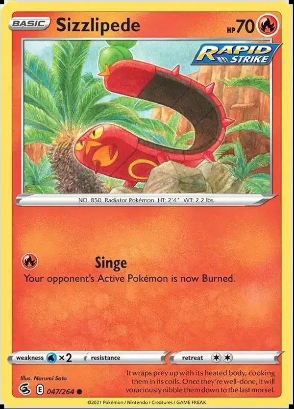 Fusion Strike  047/264 Sizzlipede