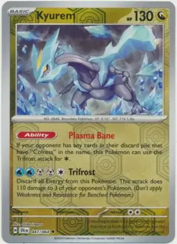 Shrouded Fable  047/064 Kyurem Rev Holo