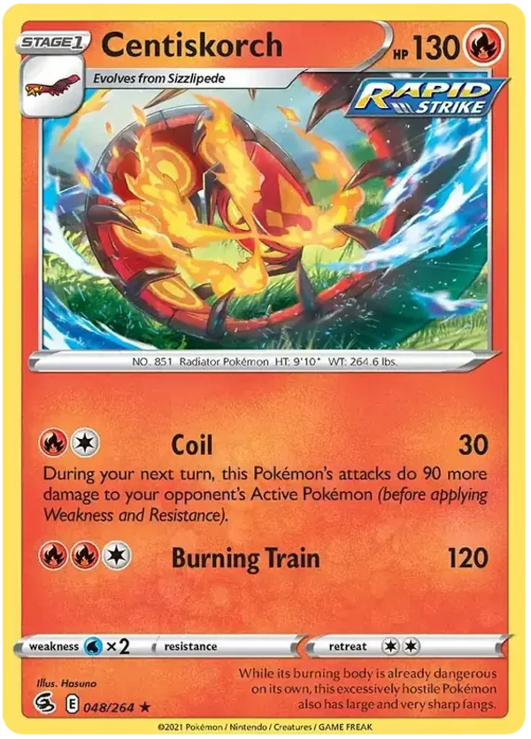 Fusion Strike  048/264 Centiskorch