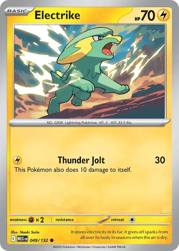 Mega Evolution  049/132 Electrike