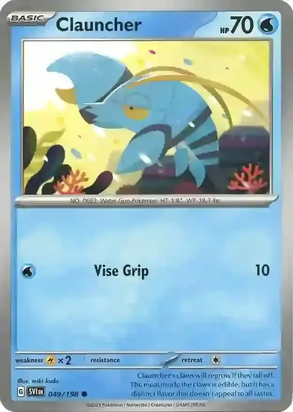 Scarlet & Violet  049/198 Clauncher