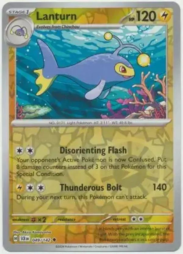 Stellar Crown  049/142 Lanturn Rev Holo