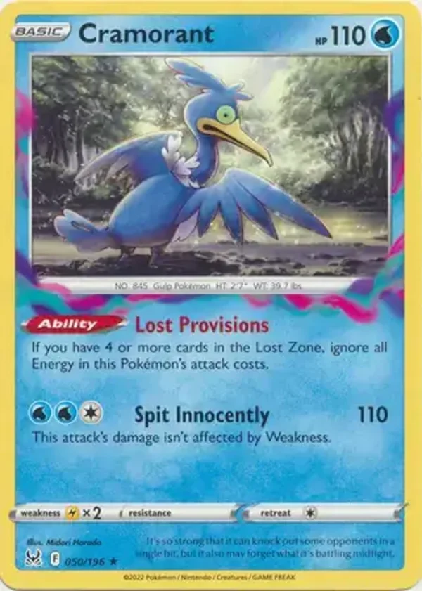 Lost Origin  050/196 Cramorant