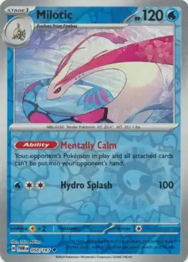 Twilight Masquerade  050/167 Milotic Rev Holo