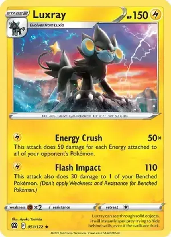Brilliant Stars  051/172 Luxray