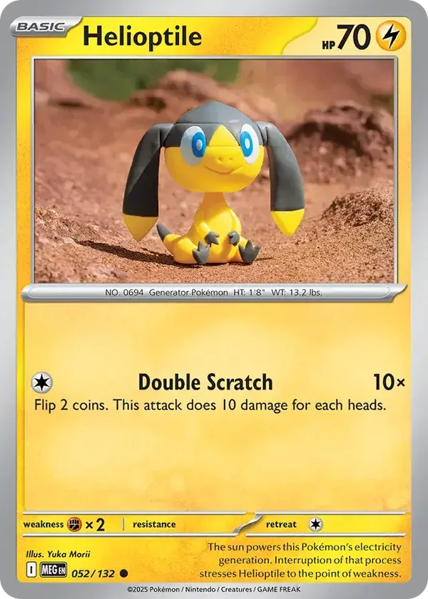 Mega Evolution  052/132 Helioptile