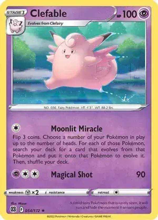 Brilliant Stars  054/172 Clefable