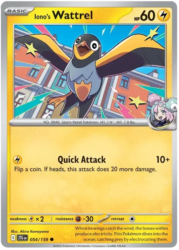 Journey Together  054/159 Iono's Wattrel