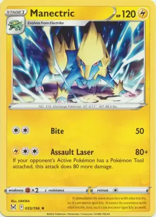 Lost Origin  055/196 Manectric