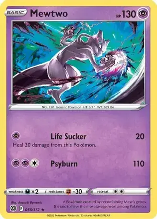Brilliant Stars  056/172 Mewtwo