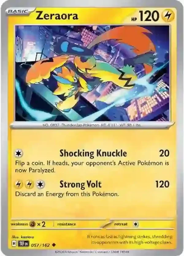 Temporal Forces  057/162 Zeraora