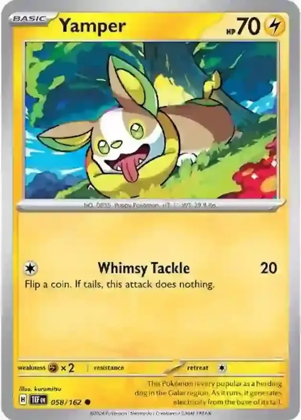 Temporal Forces  058/162 Yamper