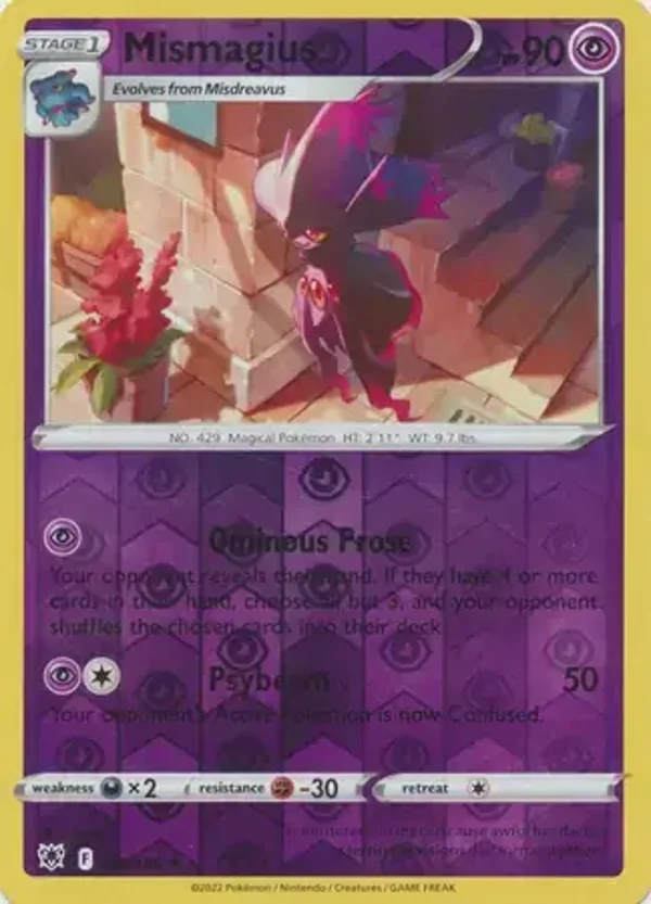 Astral Radiance  059/189 Mismagius Rev Holo