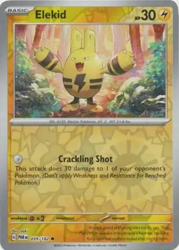 Paradox Rift  059/182 Elekid Rev Holo