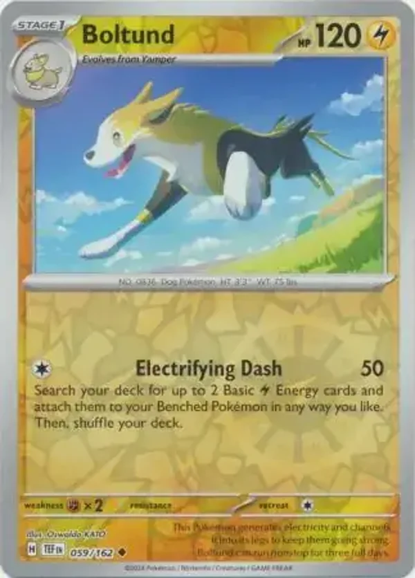 Temporal Forces  059/162 Boltund Rev Holo