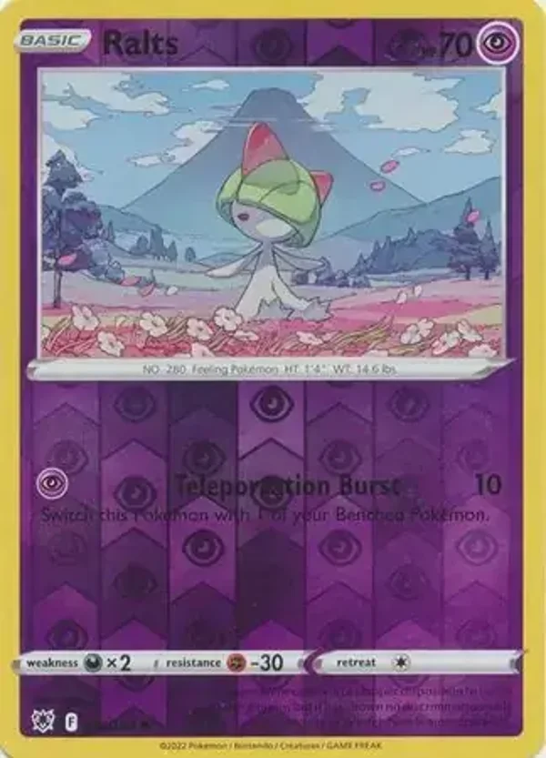 Astral Radiance  060/189 Ralts Rev Holo