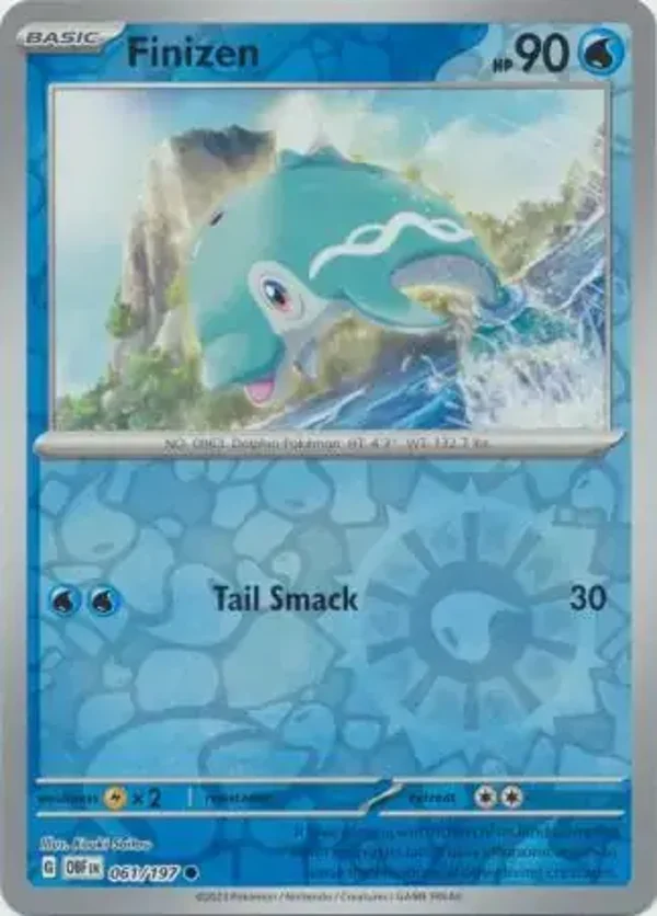 Obsidian Flames  061/197 Finizen Rev Holo