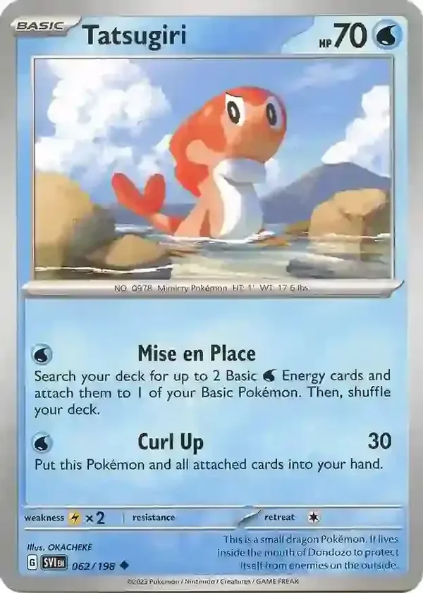 Scarlet & Violet  062/198 Tatsugiri
