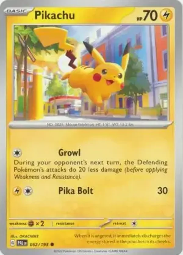 Paldea Evolved  062/193 Pikachu