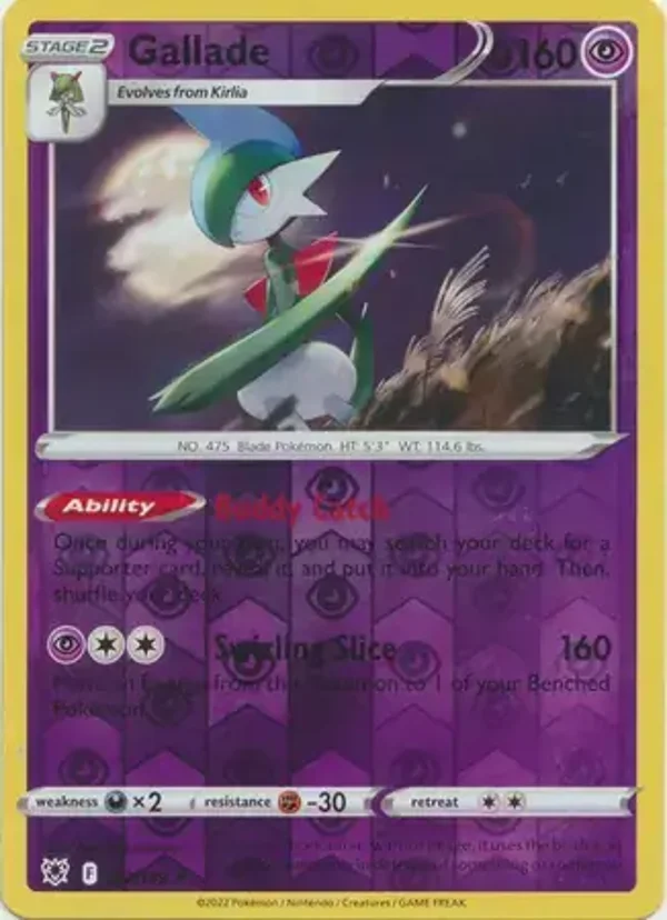 Astral Radiance  062/189 Gallade Rev Holo
