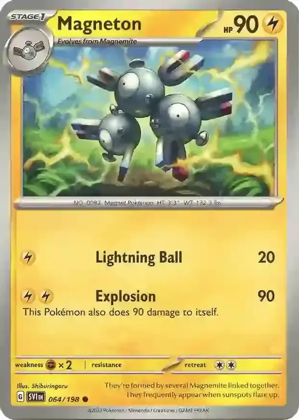 Scarlet & Violet  064/198 Magneton