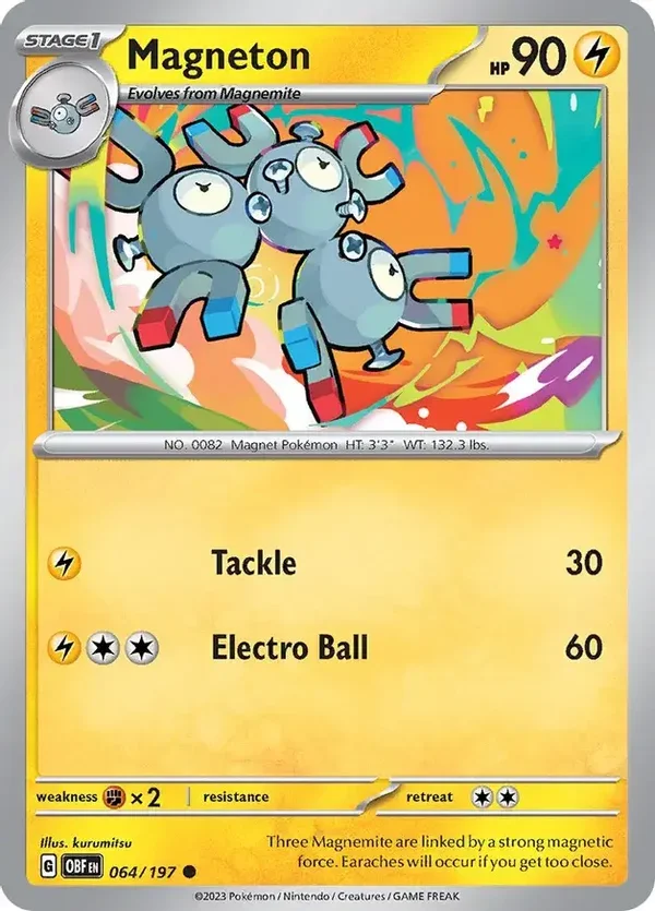 Obsidian Flames  064/197 Magneton