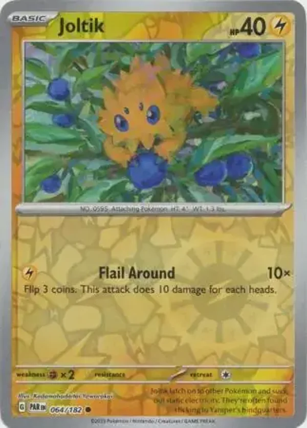 Paradox Rift  064/182 Joltik Rev Holo