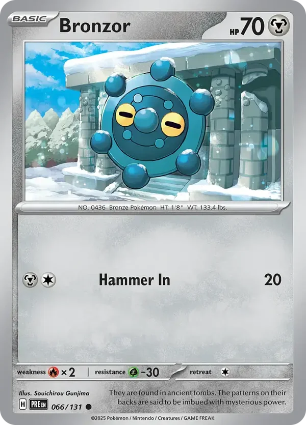 Prismatic Evolutions  066/131 Bronzor
