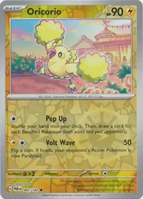 Paradox Rift  067/182 Oricorio Rev Holo