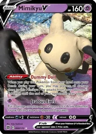 Brilliant Stars  068/172 Mimikyu V