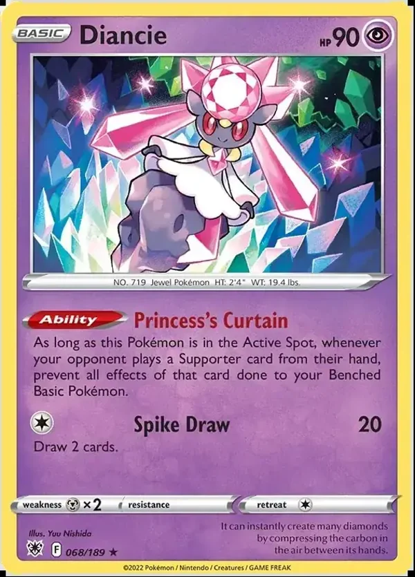 Astral Radiance  068/189 Diancie