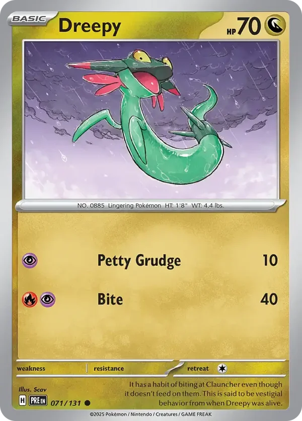 Prismatic Evolutions  071/131 Dreepy