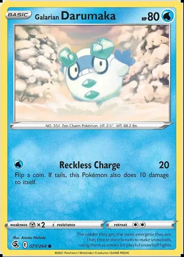 Fusion Strike  071/264 Galarian Darumaka