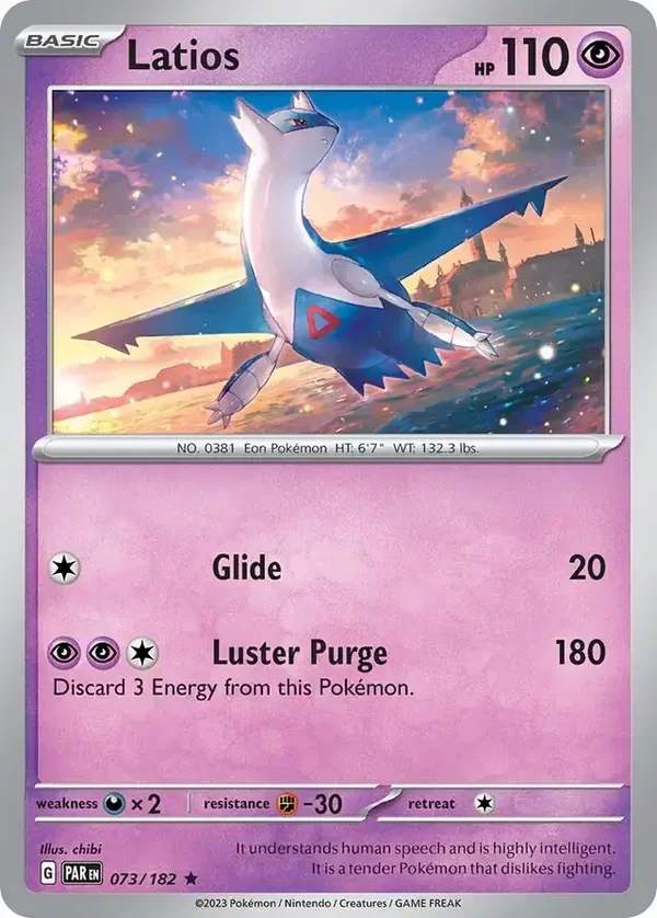 Paradox Rift  073/182 Latios