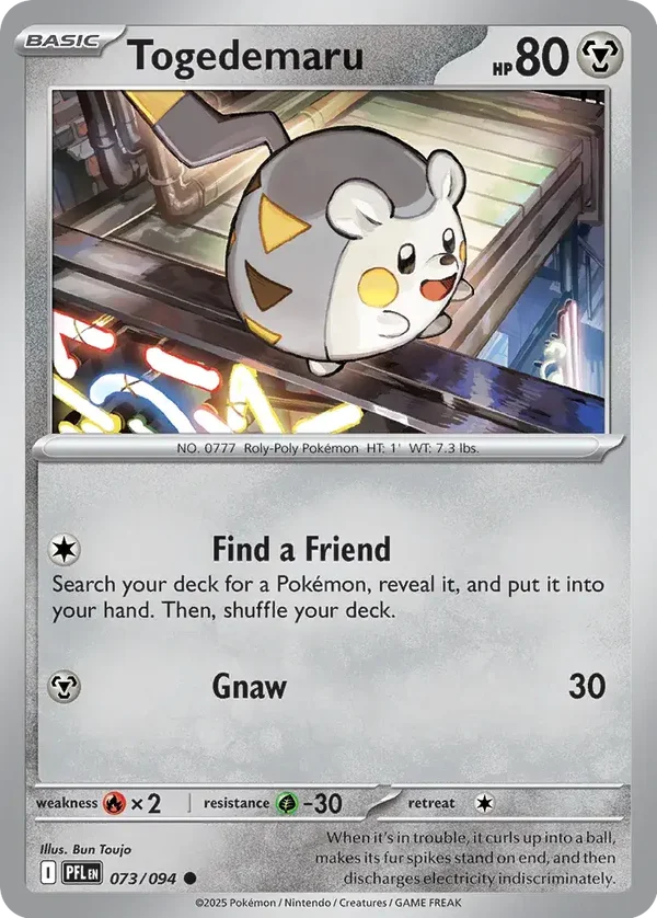 Phantasmal Flames  073/094 Togedemaru