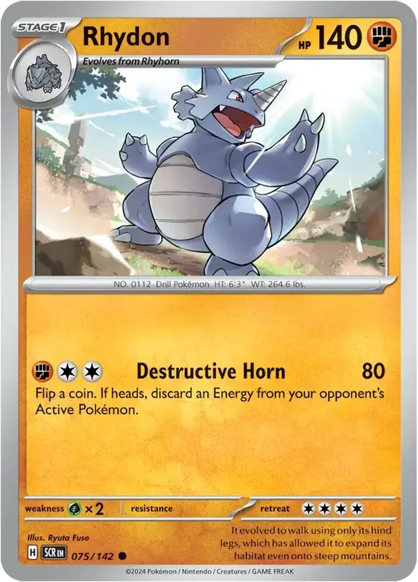 Stellar Crown  075/142 Rhydon