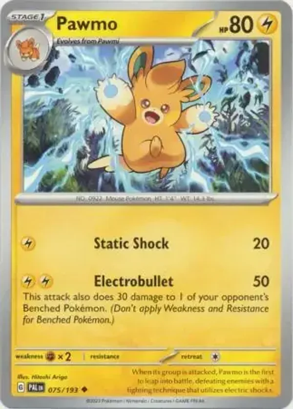 Paldea Evolved  075/193 Pawmo