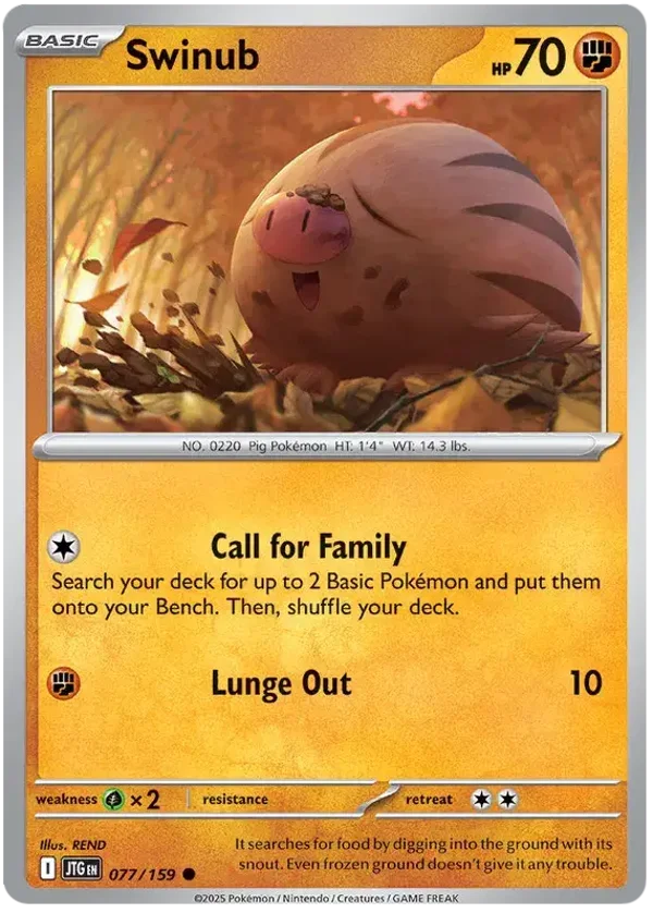 Journey Together  077/159 Swinub