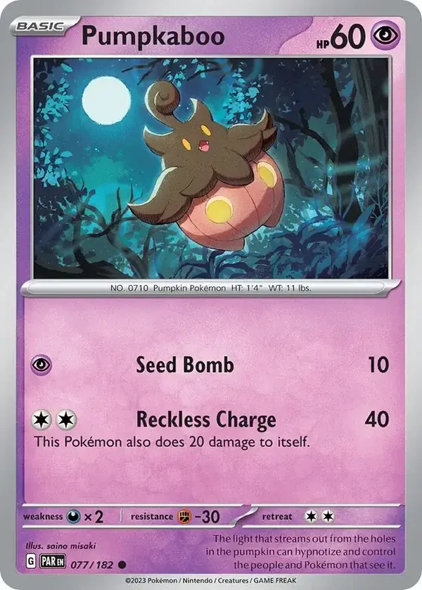Paradox Rift  077/182 Pumpkaboo
