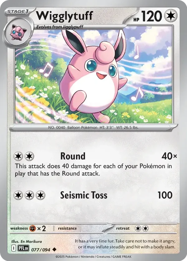 Phantasmal Flames  077/094 Wigglytuff