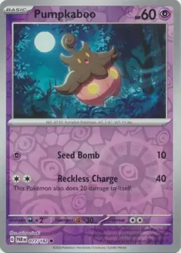 Paradox Rift  077/182 Pumpkaboo Rev Holo