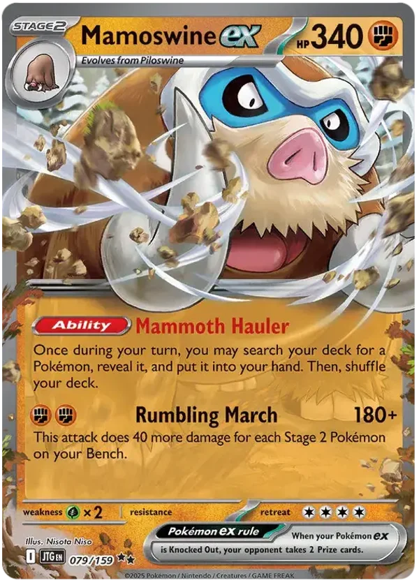 Journey Together  079/159 Mamoswine Ex