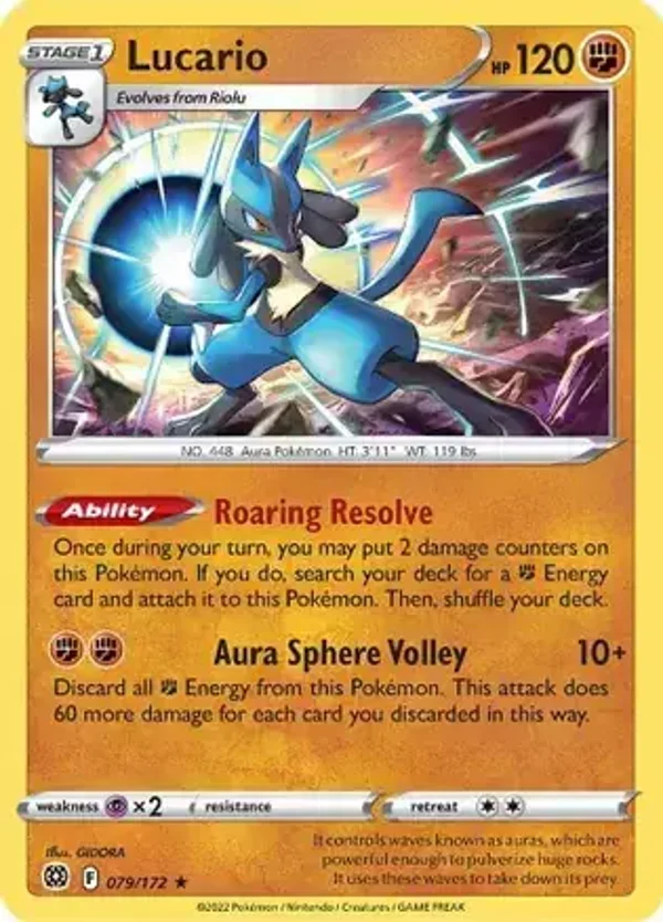 Brilliant Stars  079/172 Lucario
