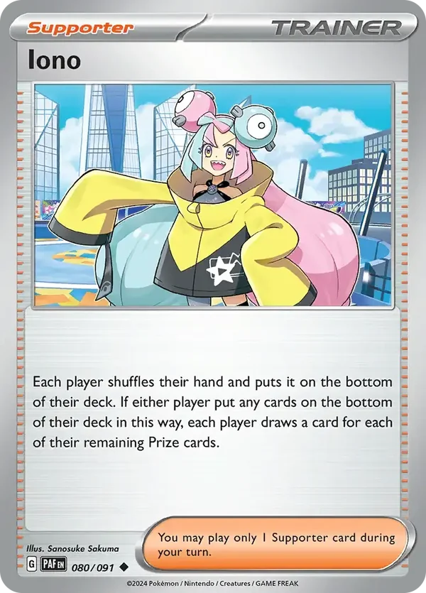 Paldean Fates  080/091 Iono